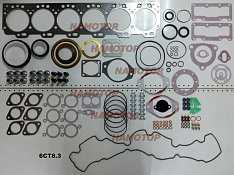 Ремкомплект двигателя Cummins 6CT8.3  3800558 (верх+низ) CUMMINS 6СT8.3, QSC, ISC 3938267 3907682 3911342 3921216 3921850 3928168 3931019 3935585
